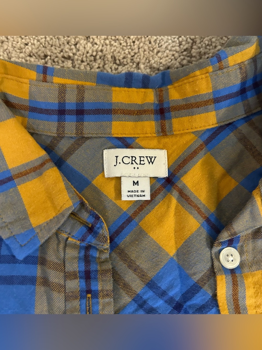J. Crew plaid button down - Picture 3 of 6